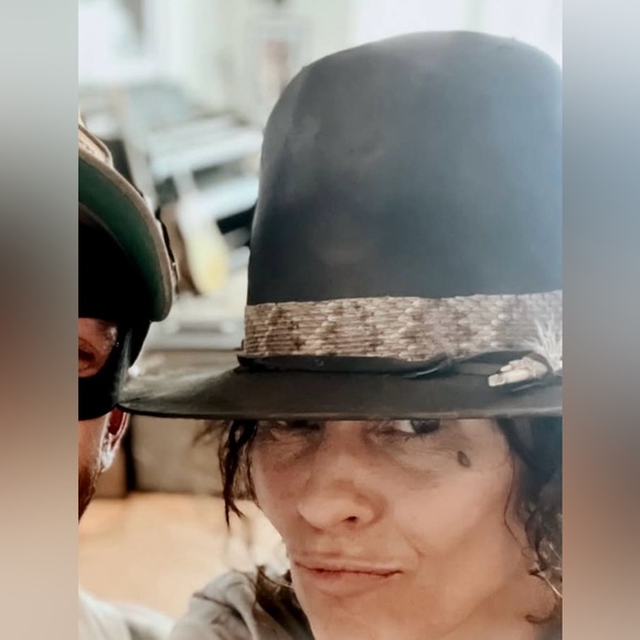 Yep, I make hats for this rock star (Linda Perry) at Wednesday’s Child Studio. - Picture 6 of 17
